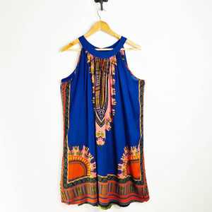 EARTHBOUND Scarf Sleeveless Dress Sz M